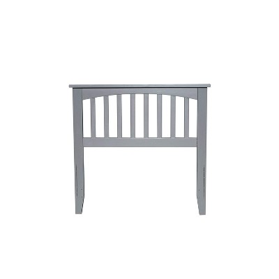 AFI Furnishings Mission Twin Headboard with Turbo Charger in Grey