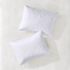 Gulches Full/Queen 3 Piece Reversible Bedspread Set White - 3 of 4