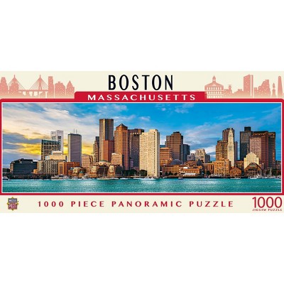 MasterPieces American Vistas Puzzles Collection - Boston 1000 Piece Panoramic Jigsaw Puzzle