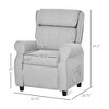 Kids Recliner Chair Children Sofa Angle Adjustable Single Lounger Armchair Gaming Chair with Footrest 2 Side Pockets for 3-5 Years - 3 of 4
