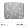 LunaLulinlk Microfiber Kitchen Counter Dish Drying Mats, Gray, Set of 2 - 3 of 4
