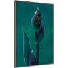 Amanti Art 23"x33" Blue Charade by Chris Hamilton Framed Canvas Wall Art Print : Modern Lithograph, Polystyrene Frame - 2 of 4