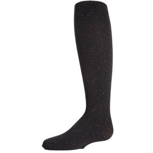 Memoi Girls' Color Splatter Opaque Nylon Tights - 1 of 2