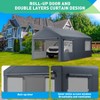 Carport, Car Canopy, Portable Garage, Easy to Assemble, Carport Canopy 10x20FT Heavy Duty for Car, Bike, Boat, Party - 4 of 4