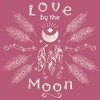 Women's Lost Gods Distressed Love by the Moon Racerback Tank Top - 2 of 4