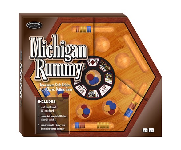 Front Porch Classics Michigan Rummy Tournament-Style Edition Game