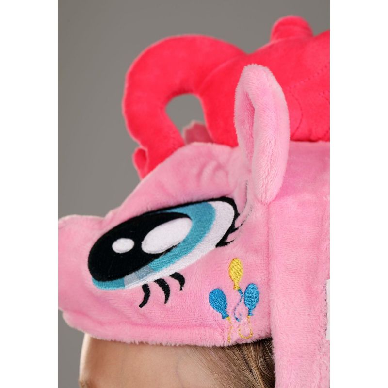 HalloweenCostumes.com One Size Fits Most  Girl  My Little Pony Pinkie Pie Face Headband Accessory, Black/Pink/Pink, 3 of 6