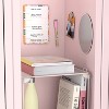 U Brands 5ct Locker Mesh Shelf Magnetic Accessory Kit Saccharine Fields - 2 of 4