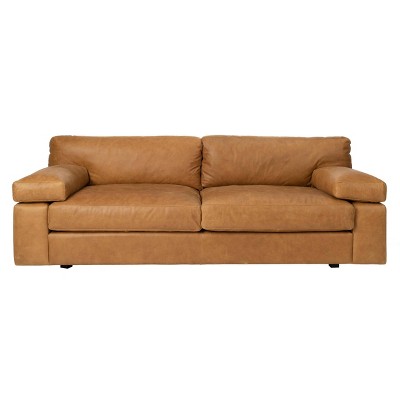 target leather couch