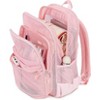 Hachikiko Heavy Duty Mesh Backpack - See Through Transparent Bookbag for School, Swimming, Beach, Sports & Travel - 3 of 4