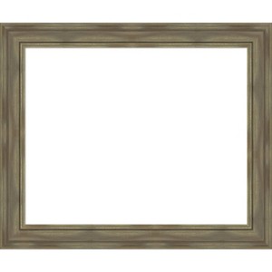 Amanti Art Alexandria Greywash Framed Dry Erase Magnetic Board - 1 of 4