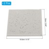 Unique Bargains Silicone Clay Template Fondant Template for Crafts Air Dry DIY Cake 2 Pcs - 2 of 4