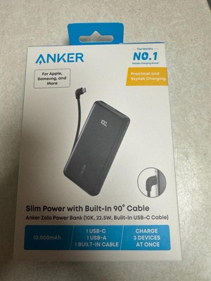 Anker 10000 mAh Power Delivery 22.5W built in C Cable : Target