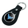 Batman Nightwing Logo Black Leather Keychain - 2 of 4