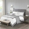 Gulches Full/Queen 8 Piece Comforter and Quilt Set Collection Grey - 3 of 4