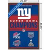 Trends International NFL New York Giants - Champions 23 Framed Wall Poster Prints - 3 of 4