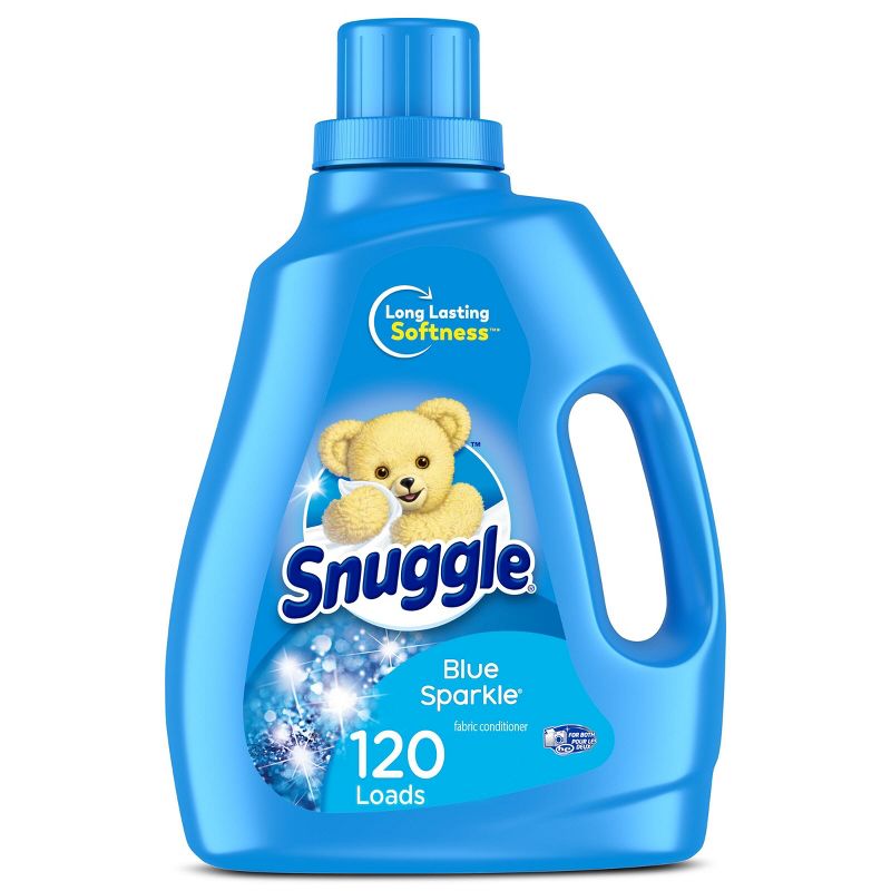 Snuggle Liquid Fabric Softener - Blue Sparkle - 96 fl oz, 1 of 14