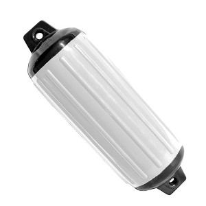 Taylor Made Super Gard 8.5" x 26" Inflatable Vinyl Fender - White - 1 of 4