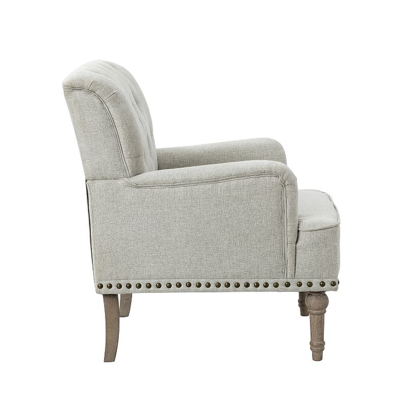 Naida Armchair with Carved Legs | ARTFUL LIVING DESIGN, 4 of 12