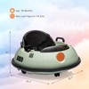 Jojoka 12V Bumper Car with Remote Control, Battery Powered Ride On Bumper Car, 360-Degree Spin, Lights, 3 Speed, Safety Belt, Dual Joysticks - 2 of 4