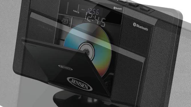 JENSEN Wall Mountable Bluetooth Music System with MP3 CD Player - Black, 2 of 7, play video