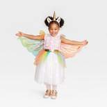 Toddler Light Up Rainbow Unicorn Halloween Costume Dress with Headpiece 4-5T - Hyde & EEK! Boutique™