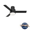 Hunter 44" Gilmour Matte Black Lighted Ceiling Fan with Integrated LED - Modern Design for Indoor/Outdoor Use - 4 of 4