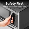 Chefman Countertop Microwave Oven - Stainless Steel - 4 of 4