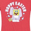 Women's - SpongeBob Squarepants - Hoppy Easter Short Sleeve Graphic T-Shirt - 2 of 4