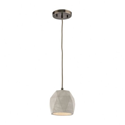 Elk Home Urban Form 1 - Light Pendant in  Black Nickel