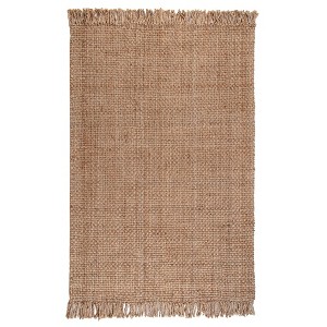 Anji Mountain Taos Jute Area Rug Natural - 1 of 4
