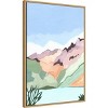 Amanti Art Mountains II by Andrea Mejia Framed Wall Art Print - 2 of 4