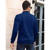 Men's Casual Henley Pullover Sweater Slim Fit Knitted Thermal Fleece Polo Sweatshirt - 4 of 4