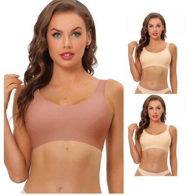 2 beige 1 dark pink