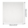 INSPIRE CHIC Women Polka Dots Cotton Linen Retro Solid Color Plain Square Neck Scarves 1Pc - 3 of 4
