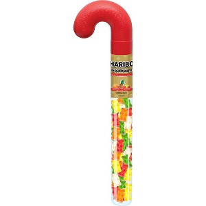 HARIBO Christmas Gold Bears Filled Cane Gummy Candy - 2.53oz - 1 of 3