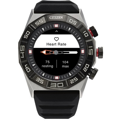 Citizen CZ Smart PQ2 44MM Sport Smartwatch with YouQ App with IBM Watson AI and NASA research, Wear OS by Google, HR, GPS, Fitness Tracker, Amazon Alexa, iPhone Android Compatible, IPX6 Rating - Thumbnail 5