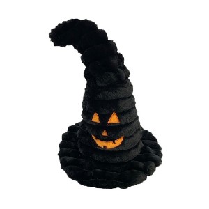 PetLou 15" Halloween Witch Hat Plush Dog Toy - 1 of 2