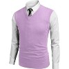 COOFANDY Men's Sleeveless Sweater Vest Lightweight V-Neck Cotton Vest Pullover - 4 of 4