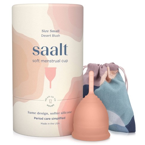 Saalt Soft Menstrual Cup - Desert Blush - Small - image 1 of 4