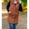 Women's Harlow Long Vest - Michelle Mae - 4 of 4