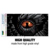 House Of The Dragon Eye Automotive Bumper Sticker - 3 of 4