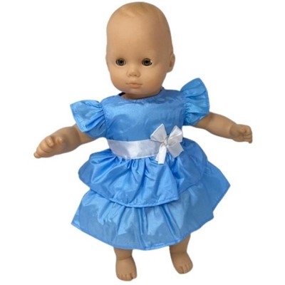 Doll Clothes Superstore Ruffle Mania Dress Fits 15-16 Inch Baby Dolls