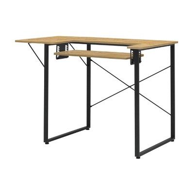 Dart 41'' Ashwood Sewing Table with Adjustable Machine Platform