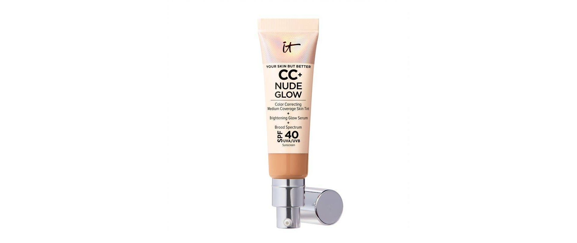 IT Cosmetics Your Skin But Better CC Cream Nude Glow SPF - Neutral Tan - 1.08 fl oz - Ulta Beauty
