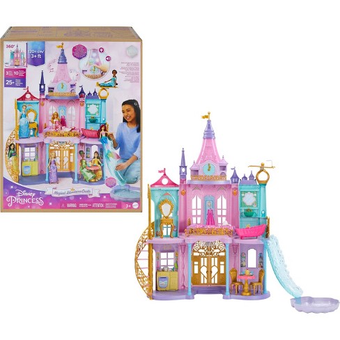  Mattel Disney Princess Toys, Belle Stackable Castle
