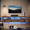 Bestier 70 inch LED Modern Low Profile TV Consoles with storage for living room - image 3 of 4