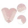 Unique Bargains Heart-shaped Hair Comb 1 Pc - 2 of 4