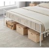 Bed Frame, Platform with Headboard & Footboard, Bed Frame Mattress Foundation, Metal Slat Support,Noise Free, Easy Assembly - 3 of 4