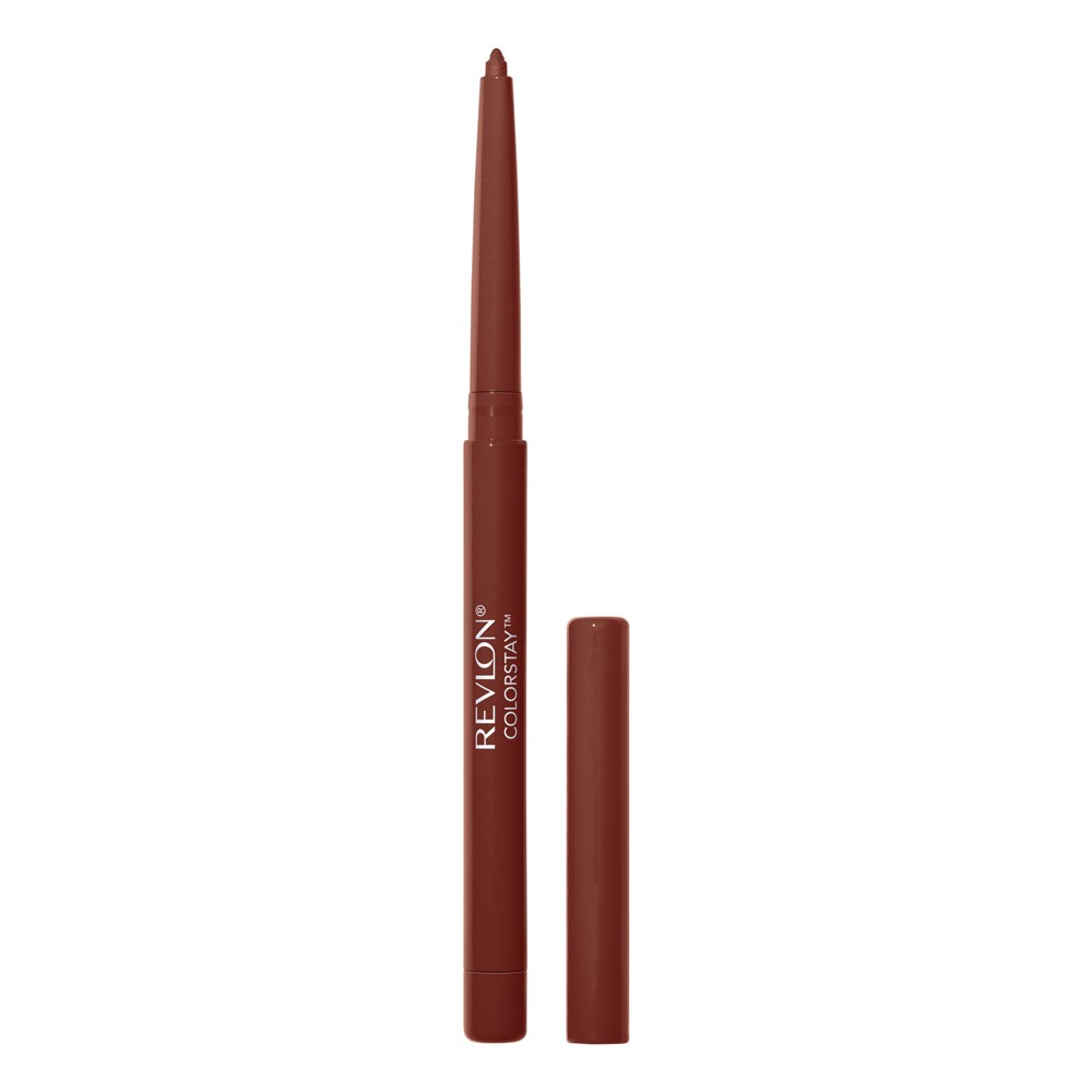 Photos - Lipstick & Lip Gloss Revlon ColorStay Lip Liner with Built in Sharpener - 645 Chocolate - 0.01o 